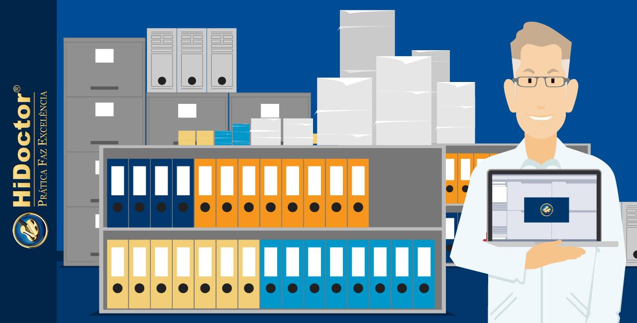 A maneira mais f&aacute;cil de manter o consult&oacute;rio organizado
