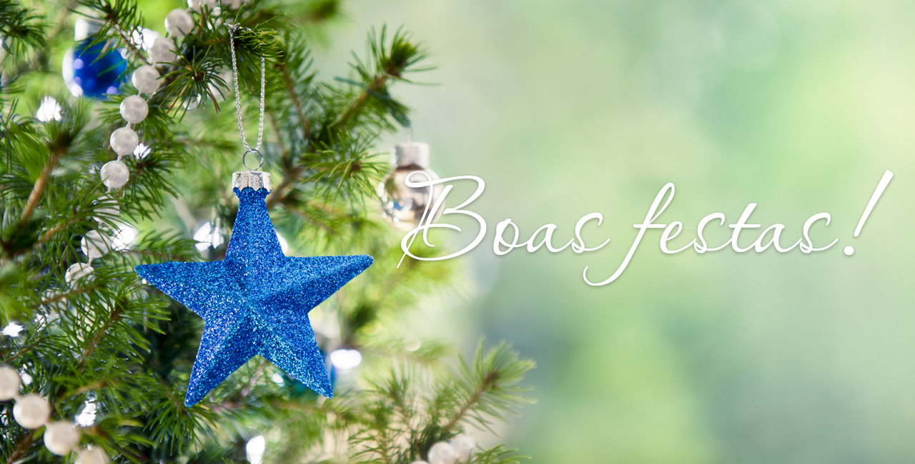 Boas festas e conte conosco!