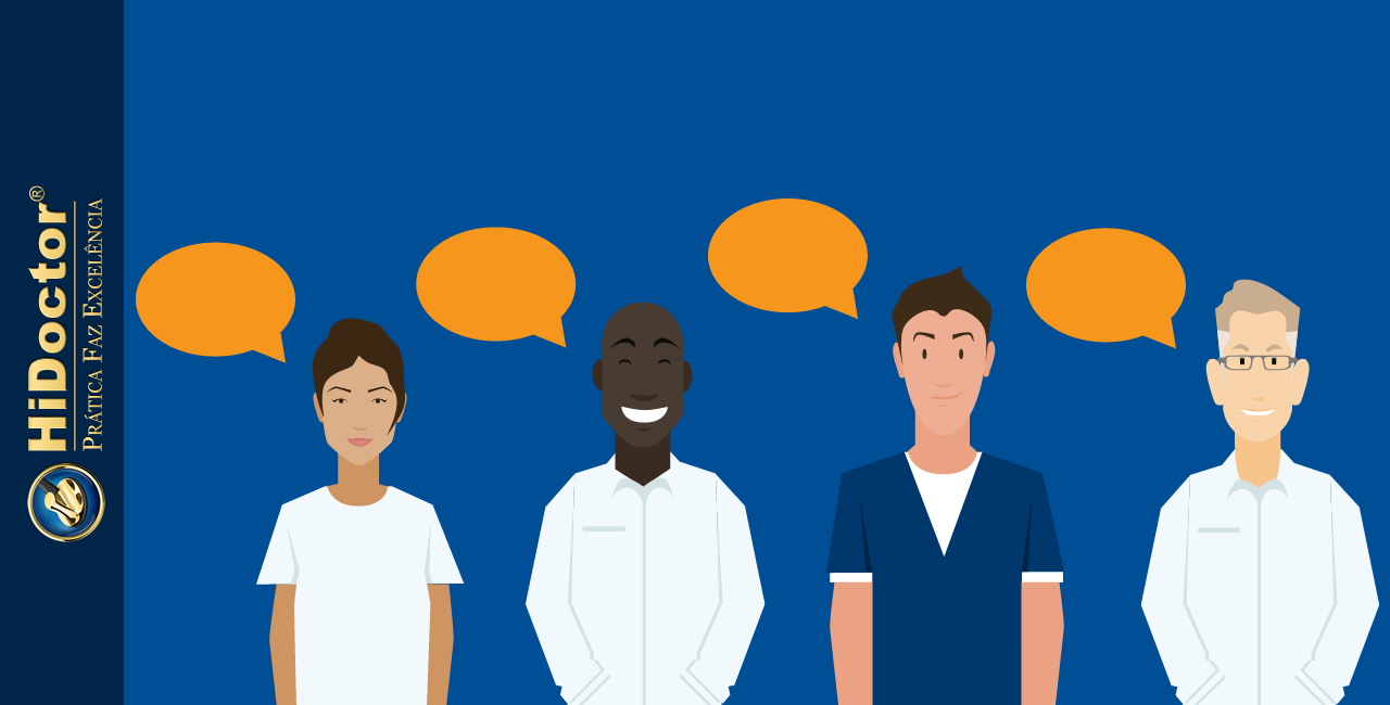 Comunicação interna eficiente no consultório