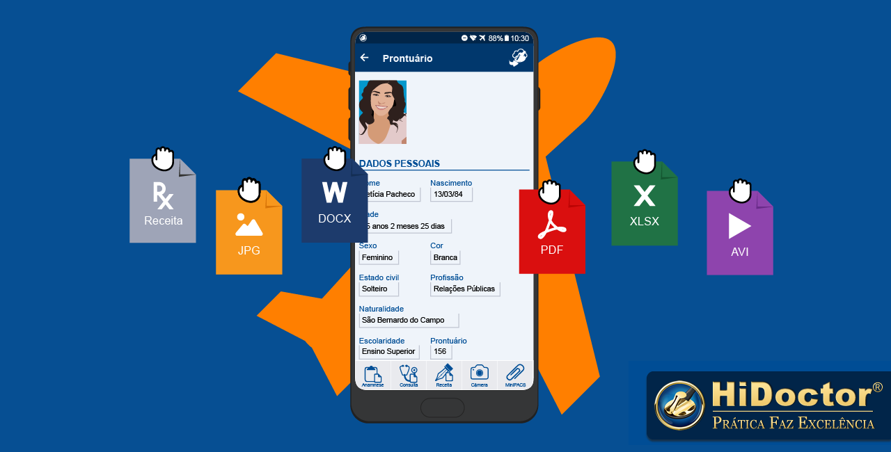 Novidade no HiDoctor® Mobile: inclusão de textos e arquivos offline