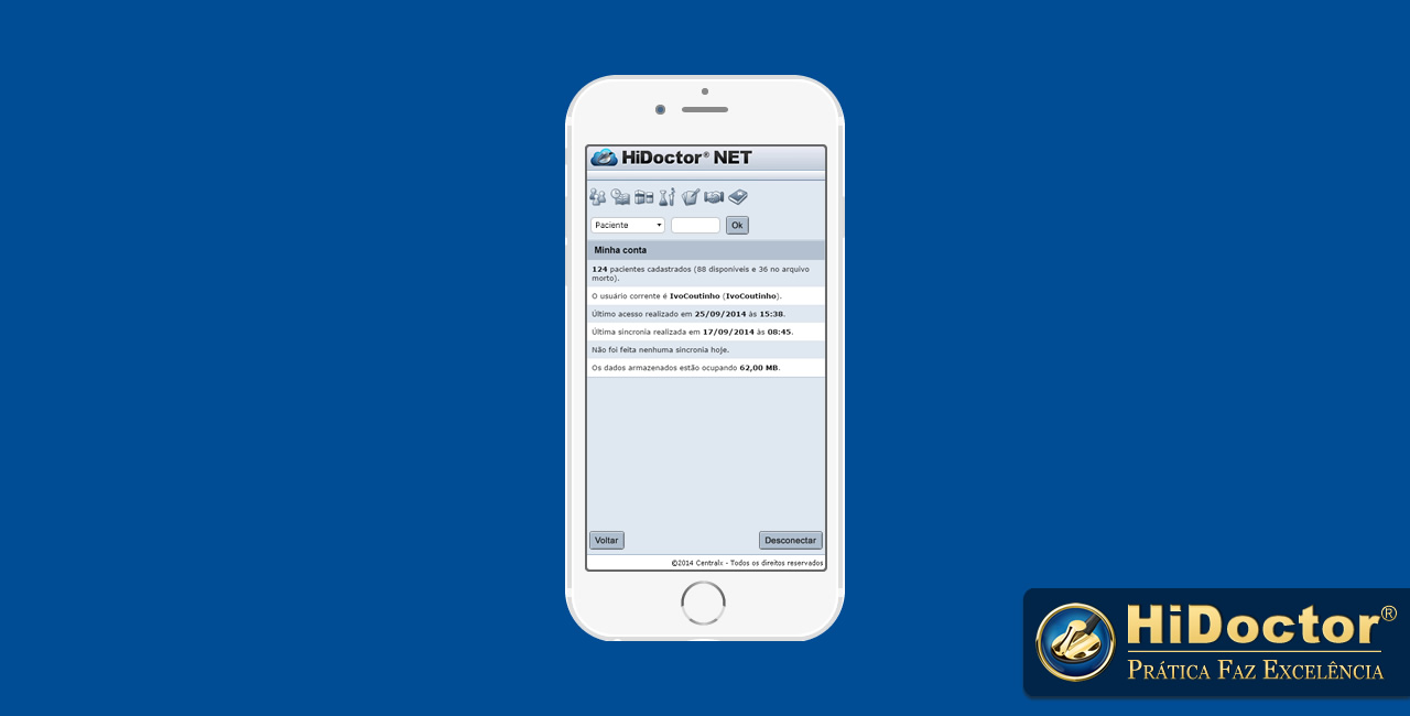 HiDoctor® NET recebe nova interface para celular e tablet