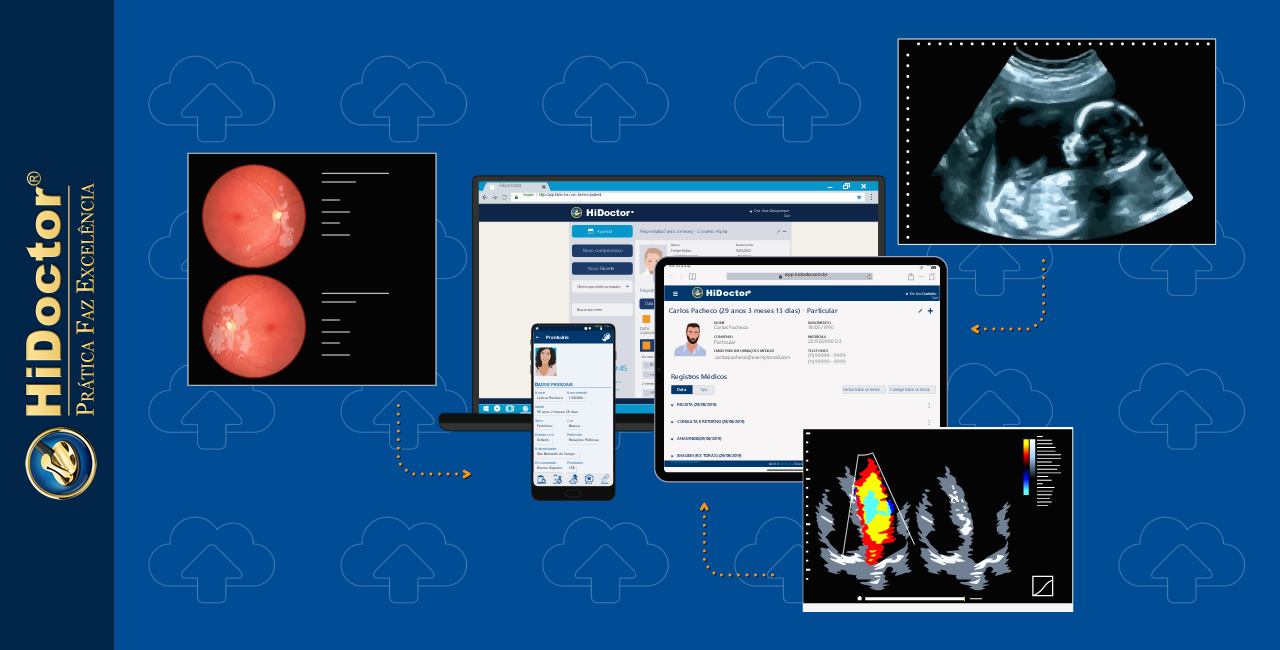 Por que o HiDoctor® tem a melhor tecnologia para trabalhar com imagens nos prontuários